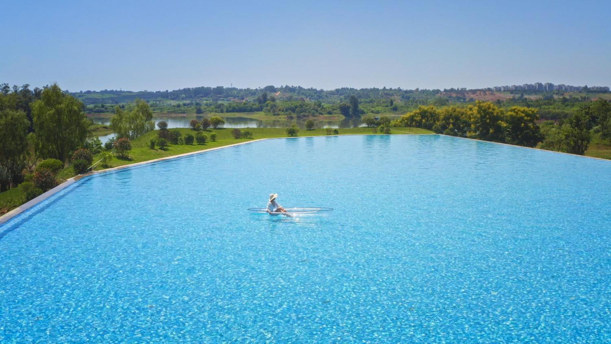 Intercontinental Heilong Lake, An Ihg Hotel Meishan  Zewnętrze zdjęcie