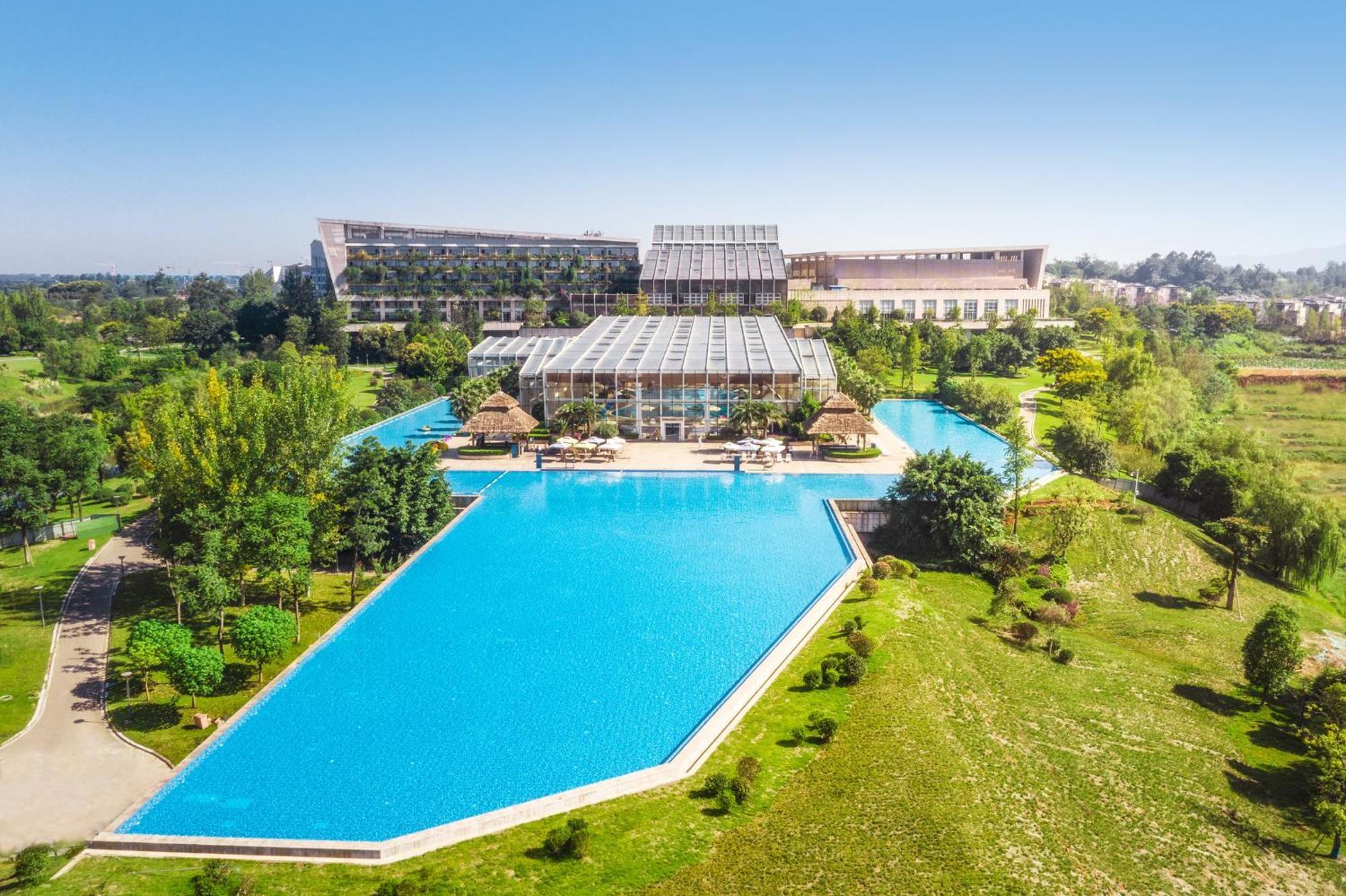 Intercontinental Heilong Lake, An Ihg Hotel Meishan  Zewnętrze zdjęcie